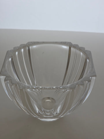 Kosta glass small square bowl