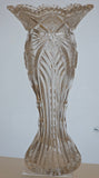 ABP cut glass vase antique bob41