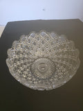 ABP cut glass bowl American brilliant period 1886 -1915 bob18