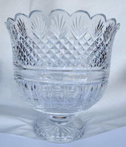 Signed Waterford CRYSTAL footed bowl Masterpiece