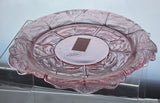 LE Smith pink leaf plate