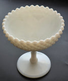 Westmoreland milk Glass compote