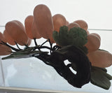 Mid century modern Art glass gemstone grapes