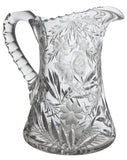 ABP cut glass Butterfly pitcher American brilliant Pairpoint