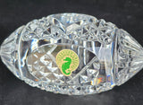Signed Waterford crystal Pittsburgh Steeler superbowl football paperweight XL