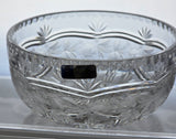 Cut glass bowl Blown blank ROSES