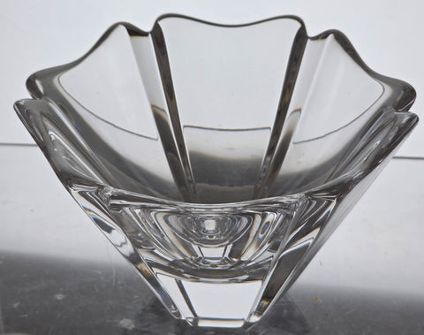 Signed orrefors small bowl, CRYSTAL auction