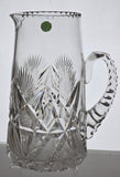 ABP cut glass pitcher American brilliant blown blank hand polished Bob30