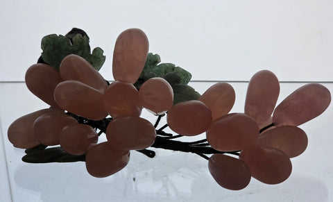 Mid century modern Art glass gemstone grapes