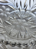 ABP cut glass bowl Murillo Pairpoint Butterfly ANTIQUE 7.5 lbs auction