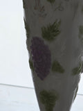 L.E Smith Glass painted grapes vase.
.