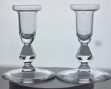 Bryce Aquarius  Crystal candle sticks pair