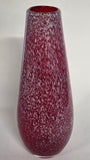 Art Glass hand made speckled vase.
.