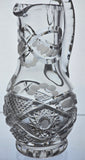 Cut glass small pitcher