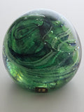 Art glass Kerry Ireland paperweight,