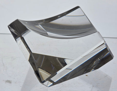 Steuben Signed small Glass dish
