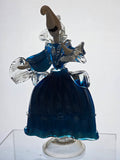 Murano Art glass blue Lady Dancer