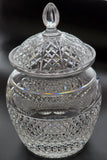 Lenox Cut glass Crystal cookie jar  Made in USA Mt Pleasant PA