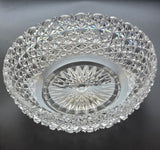 ABP cut glass bowl American Brilliant Russian tg