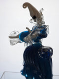Murano Art glass blue Lady Dancer