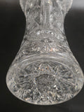 ABP cut glass vase antique bob47