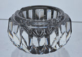 Signed Waterford crystal ashtray miter