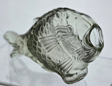 Vintage Opened mouth glass fish