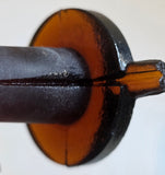 Anesthesia administration brown drip bottle civil war