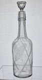 Cut Glass Wheat Decanter