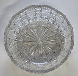 ABP cut glass bowl American brilliant period 1886 -1915 bob33