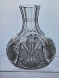 ABP Carafe American Brilliant Period hand Cut Glass Fry?