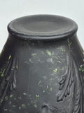 Tiffin art glass poppy vase