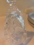 Signed Waterford cut glass 1989 Christmas bell