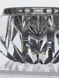 Signed Waterford crystal ashtray miter