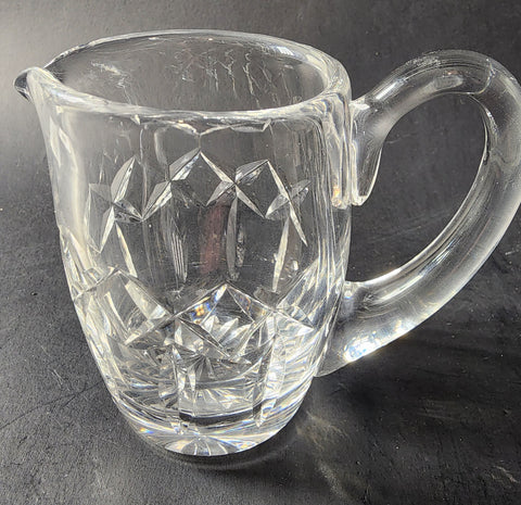 Signed Waterford crystal creamer