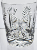 Signed Waterford double on rocks millennium tumbler Crystal 5 patterns