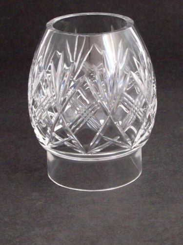 Hand Cut Glass lamp shade globe - O'Rourke crystal awards & gifts abp cut glass
