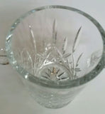 Hand cut glass ice bucket 24 % lead crystal - O'Rourke crystal awards & gifts abp cut glass