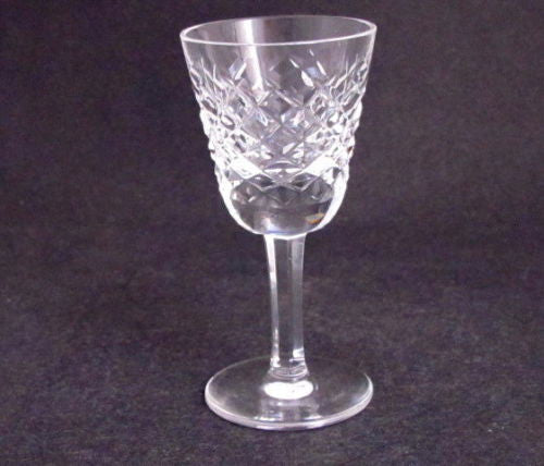 Signed Waterford glass Hand Cut  liquor Alana pattern Irish Crystal - O'Rourke crystal awards & gifts abp cut glass