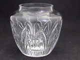 Cut Glass Saratoga candy jar  Lenox USA , bowl /vase /candle - O'Rourke crystal awards & gifts abp cut glass