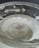 Signed Libbey cut glass bowl ABP antique - O'Rourke crystal awards & gifts abp cut glass