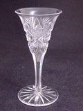 American Brilliant Period Cut Glass Taper glass Antique  Monarch - O'Rourke crystal awards & gifts abp cut glass