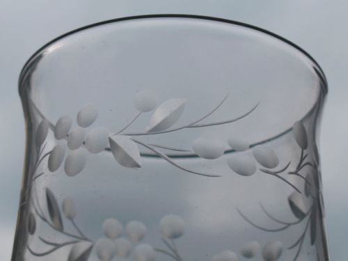 Lenox Hand cut wine glass Crystal replacement Made in USA Mt Pleasant PA - O'Rourke crystal awards & gifts abp cut glass
