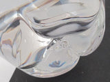 Art glass apple paperweight, crystal - O'Rourke crystal awards & gifts abp cut glass