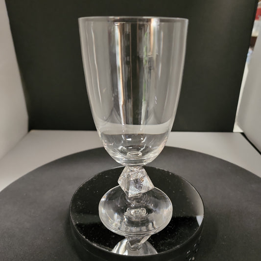 C Bryce Aquarius beverage glass Crystal