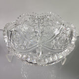 ABP cut glass signed Hawkes bowl American