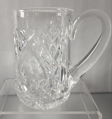 Signed Waterford Hand Cut crystal 600/682 pitcher Irish Crystal