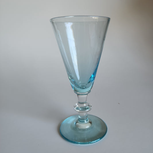 Bryce Wales ice blue sherry glass