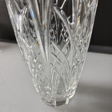 Lenox Cut glass Crystal Abbey vase Made in USA Signed