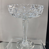 American Brilliant Period Cut Glass compote